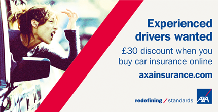 £pound;30 off Car Insurance Online-Poster